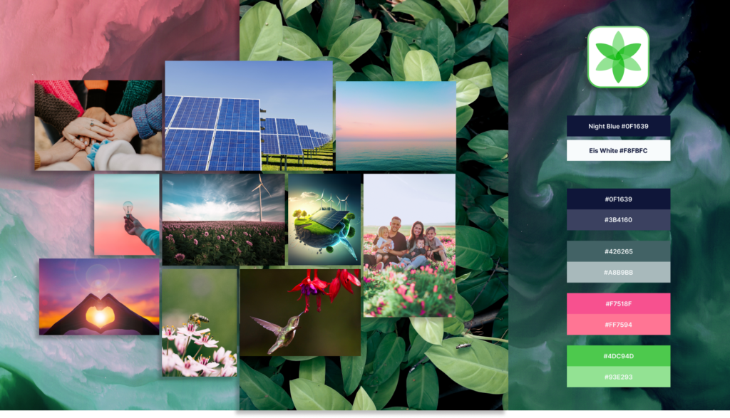 Mood board of WEnergy