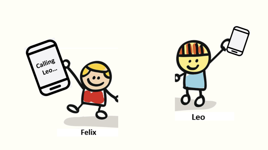 bump - Felix is trying to call Leo